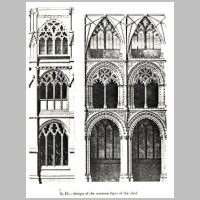 Ely Cathedral, Design of the western bays of the choir, from Cook.jpg